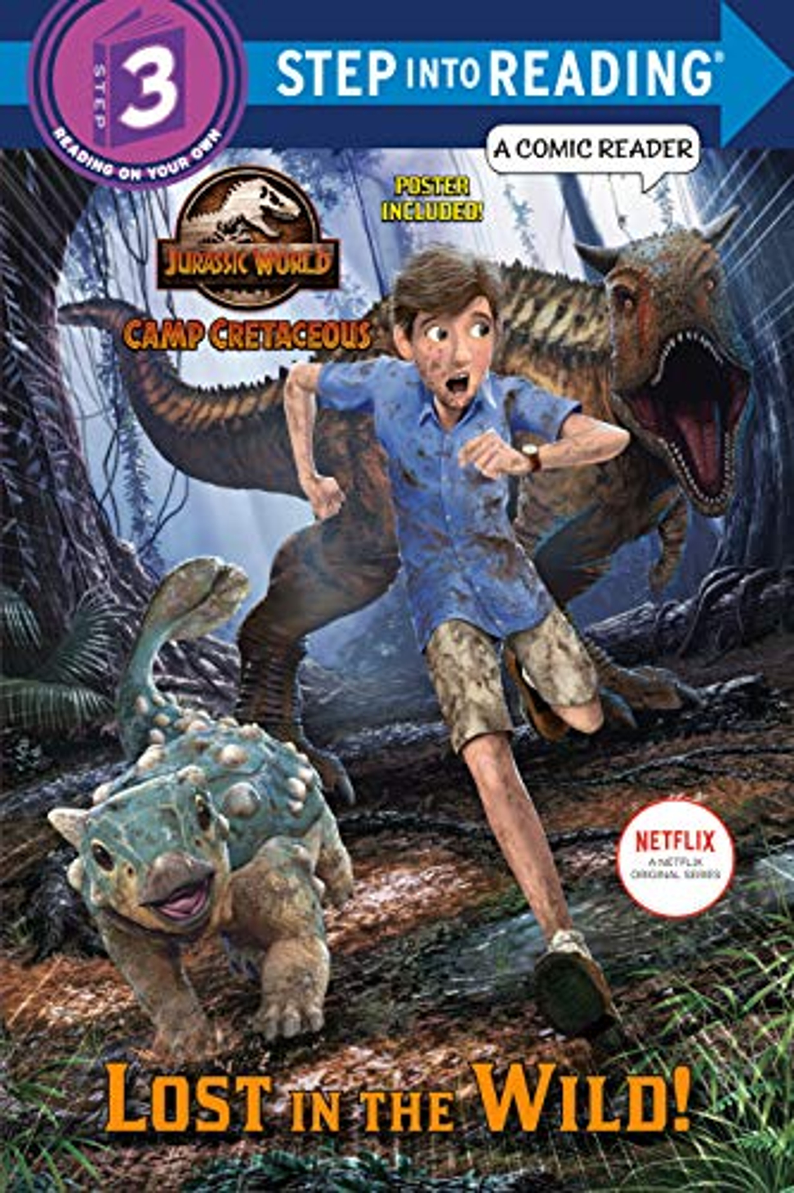 Lost In The Wild Jurassic World Camp Cretaceous Step Into Reading Paperback Steve 