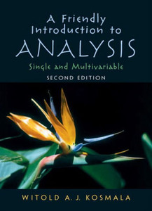 A Friendly Introduction to Analysis
