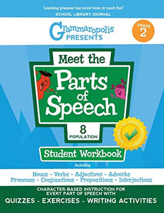 Grammaropolis: The Parts of Speech Workbook, Grade 2 (Grammaropolis: The Parts of Speech Workbooks)