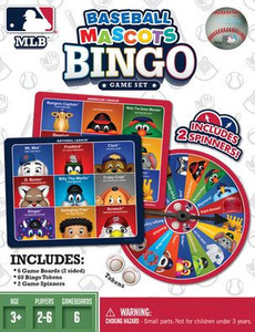 Mlb Mascots Bingo