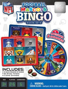 NFL Mascots Bingo
