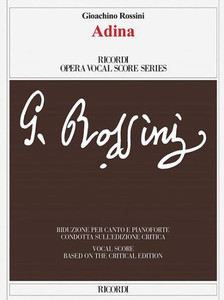 Adina: Vocal Score Based on the Critical Edition by Fabrizio Della Seta