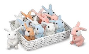 Baby Bunny Hops: Puppets & Plush - Springtime Friends