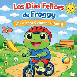 Los Días Felices de Froggy - Libro para Colorear Infantil