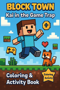 Kai in the Game Trap: Coloring, Activity& comic book for kids Fun coloring book Maze, Puzzles, Sharpens thinking Games and adventures Fun mind challen