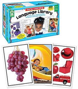 Key Education Early Learning Language Library CardsPreK-K and Special Learners, Photographic Flashcards to Improve Vocabulary, Language, Communication Skills (160 pc) Key Education Early Learning Language Library CardsPreK-K and Special Learners, Photographic Flashcards to Improve Vocabulary, Language, Communication Skills (160 pc)
