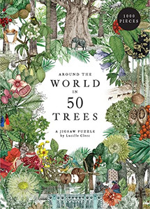 Laurence King Publishing Around The World in 50 Trees 1000 Piece Jigsaw Puzzle