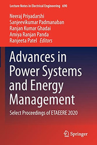 Advances In Power Systems And Energy Management : Select Proceedings Of Etaeere 2020