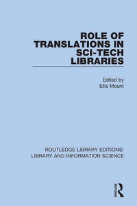 Role Of Translations In Sci-Tech Libraries