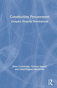 Construction Procurement - 9780367725686 Construction Procurement - 9780367725686