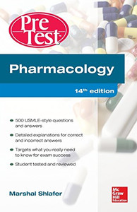 Pharmacology PreTest Self-Assessment and Review 14/E