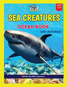 Super Fun Sea Creatures Ocean Book With Activities For Kids!
