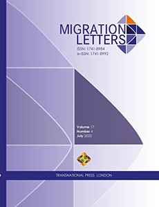 Migration Letters - Vol. 17 No. 4 - July 2020 Migration Letters - Vol. 17 No. 4 - July 2020