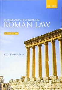 Borkowski'S Textbook On Roman Law Borkowski'S Textbook On Roman Law