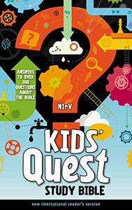 Nirv, Kids' Quest Study Bible, Hardcover: Answers To Over 500 Questions About The Bible Nirv, Kids' Quest Study Bible, Hardcover: Answers To Over 500 Questions About The Bible