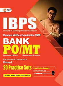 Ibps 2020: Bank Po/Mt Phase I - 20 Practice Sets Ibps 2020: Bank Po/Mt Phase I - 20 Practice Sets