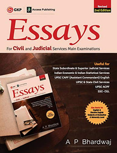 Essays For Civil And Judicial Services (Main) 2Ed Essays For Civil And Judicial Services (Main) 2Ed