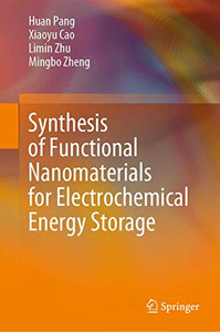 Synthesis Of Functional Nanomaterials For Electrochemical Energy Storage - Hardcover Synthesis Of Functional Nanomaterials For Electrochemical Energy Storage - Hardcover
