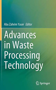 Advances In Waste Processing Technology - Hardcover Advances In Waste Processing Technology - Hardcover