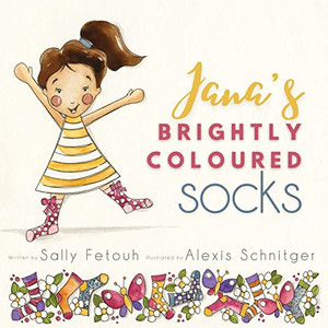 Jana's Brightly Coloured Socks - Paperback Jana's Brightly Coloured Socks - Paperback
