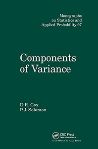 Components of Variance (Chapman & Hall/CRC Monographs on Statistics and Applied Probability)