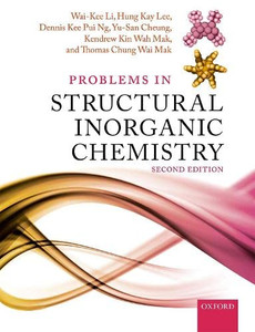 Problems in Structural Inorganic Chemistry - Paperback Problems in Structural Inorganic Chemistry - Paperback