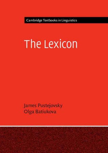 The Lexicon (Cambridge Textbooks in Linguistics) - Paperback