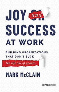 Joy and Success At Work: Building Organizations That Don’t Suck (The Life Out Of People)