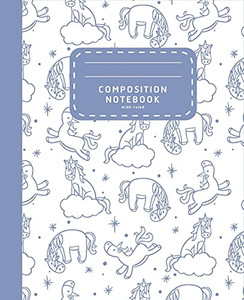 Composition Notebook: Lovely Wide Ruled Unicorn Notebook | Composition Notebook For Girls | School Notebook (School Notebook Wide Ruled) Composition Notebook: Lovely Wide Ruled Unicorn Notebook | Composition Notebook For Girls | School Notebook (School Notebook Wide Ruled)