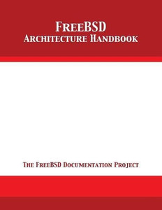 FreeBSD Architecture Handbook