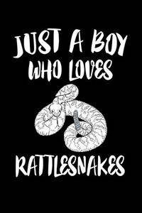 Just A Boy Who Loves Rattlesnake: Animal Nature Collection Just A Boy Who Loves Rattlesnake: Animal Nature Collection