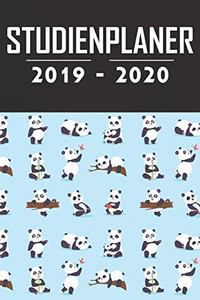 Studienplaner 2019 - 2020: Terminplaner, Kalender, Notizbuch F?r Studenten ? Von September 2019 Bis Oktober 2020 ? Studentenkalender, Semesterplaner, ... ? 6X9 Format ? Motiv: Pandas (German Edition) Studienplaner 2019 - 2020: Terminplaner, Kalender, Notizbuch F?r Studenten ? Von September 2019 Bis Oktober 2020 ? Studentenkalender, Semesterplaner, ... ? 6X9 Format ? Motiv: Pandas (German Edition)