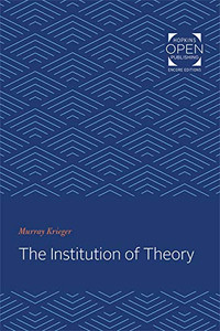 The Institution Of Theory The Institution Of Theory