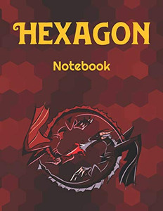 Hexagon Notebook: Hexagonal Graph Paper Notepad