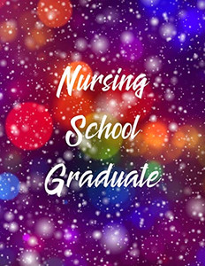 Nursing School Graduate: Rn Graduation Party Open House Guest Sign In Book