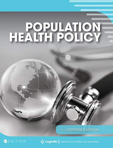 Population Health Policy - 9781516578276 Population Health Policy - 9781516578276