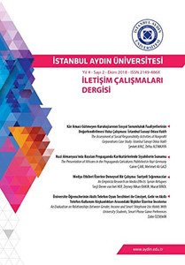 Istanbul Aydin Universitesi: Iletisim Calismalari Dergisi (Yil 4 Sayi 2 Ekim - 2018) (Turkish Edition) Istanbul Aydin Universitesi: Iletisim Calismalari Dergisi (Yil 4 Sayi 2 Ekim - 2018) (Turkish Edition)