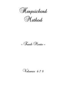 Harpsichord Method - Volumes 6 7 8