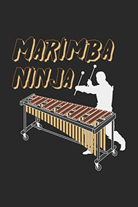 Marimba Ninja: 120 Pages I 6X9 I Dot Grid - 9781678410957
