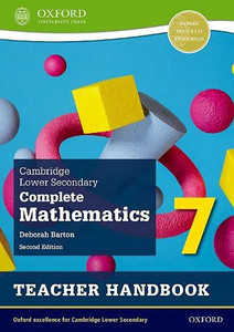 Cambridge Lower Secondary Complete Mathematics 7 2Nd Edition: Teacher Handbook