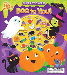 Halloween Super Puffy Stickers! Boo To You! Halloween Super Puffy Stickers! Boo To You!