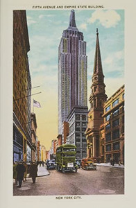 Vintage Journal Fifth Avenue, Empire State Building, New York City (Pocket Sized - Found Image Press Journals)