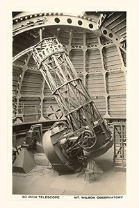 Vintage Journal Mt. Wilson Observatory Telescope (Pocket Sized - Found Image Press Journals)