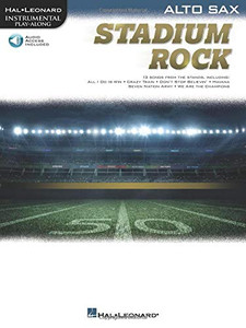 Stadium Rock for Alto Sax (Hal Leonard Instrumental Play-along)