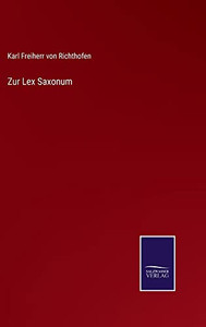 Zur Lex Saxonum (German Edition)
