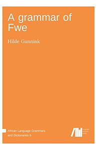 A Grammar Of Fwe