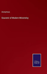 Souvenir Of Modern Minstrelsy
