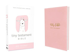 NIV, Tiny Testament Bible, New Testament, Leathersoft, Pink, Comfort Print NIV, Tiny Testament Bible, New Testament, Leathersoft, Pink, Comfort Print