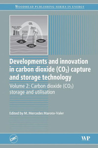 Developments And Innovation In Carbon Dioxide (Co2) Capture And Storage Technology: Carbon Dioxide (Co2) Storage And Utilisation (Woodhead Publishing Series In Energy) Developments And Innovation In Carbon Dioxide (Co2) Capture And Storage Technology: Carbon Dioxide (Co2) Storage And Utilisation (Woodhead Publishing Series In Energy)