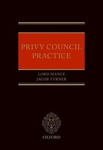 Privy Council Practice